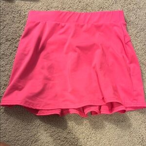 Women's Varsity Pink Skirt